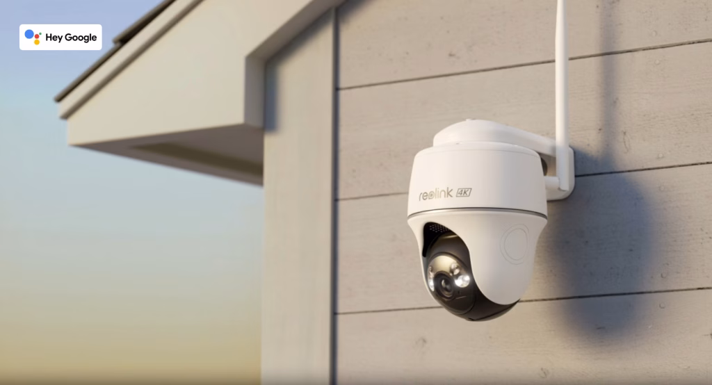 Reolink Argus PT Ultra WiFi – baterijska kamera 8MP sa solarnim panelom
