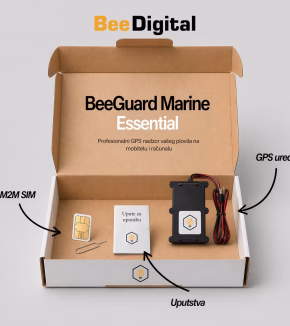 BeeGuard Marine Essential GPS uređaj za nadzor plovila