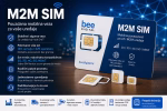 BeeDigital M2M SIM kartica za IoT i M2M uređaje s mobilnom povezanošću