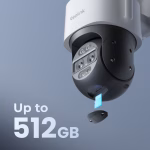 Reolink TrackMix WiFi – prikaz utora za microSD karticu