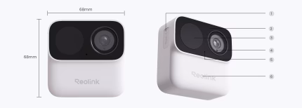 Reolink Argus MagiCam – bijela 2MP kamera – službeni prikaz uređaja